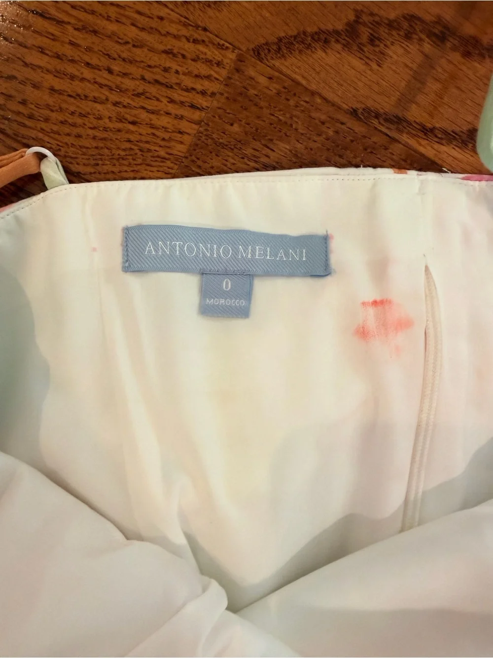 ANTONIO MELANI Abstract Watercolor top and Skirt - set